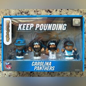 Fisher-Price Little People Carolina Panthers Four-Piece NFL Collector Set